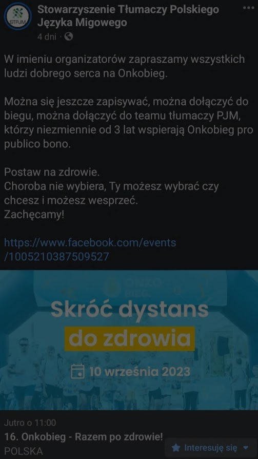 Onkobieg - Razem po zdrowie!