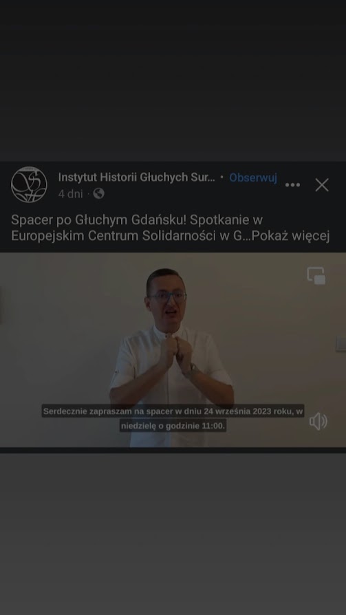 Spacer po Głuchym w Gdańsku