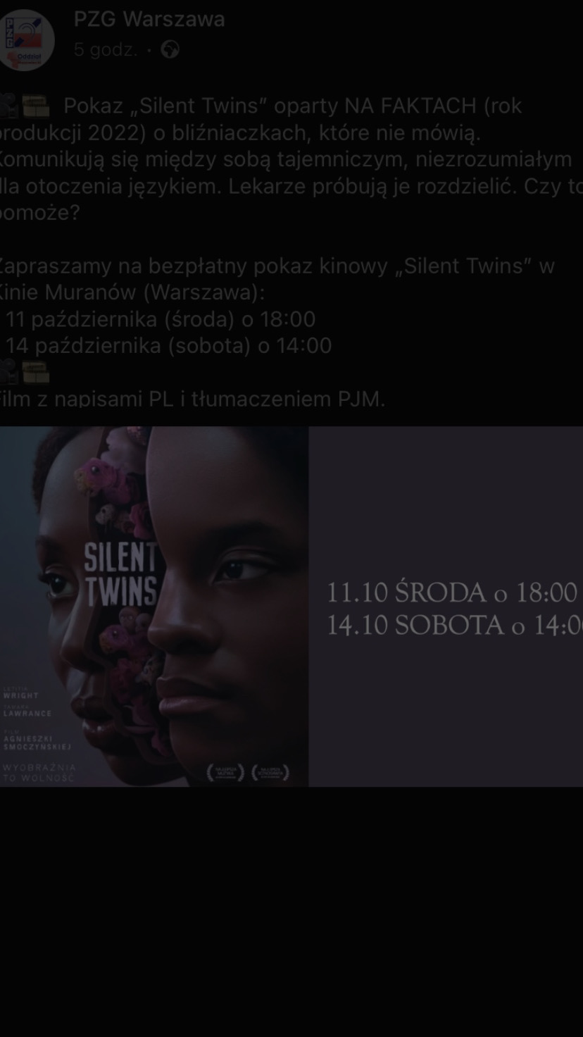 Pokaz „Silent Twins”