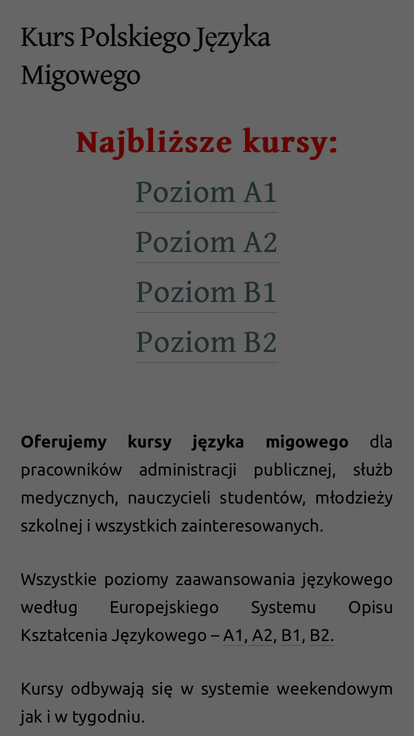 Nabór na kurs w trybie online