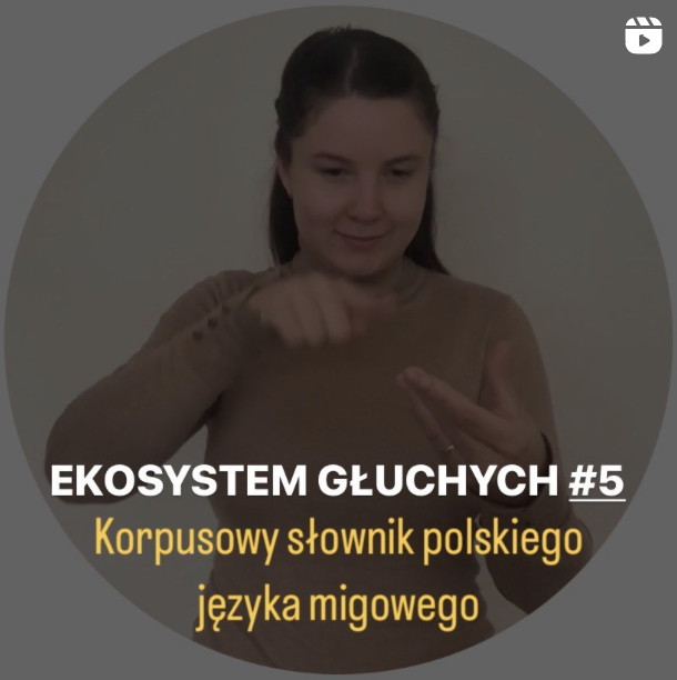 Korpusowy słownik polskiego języka migowego