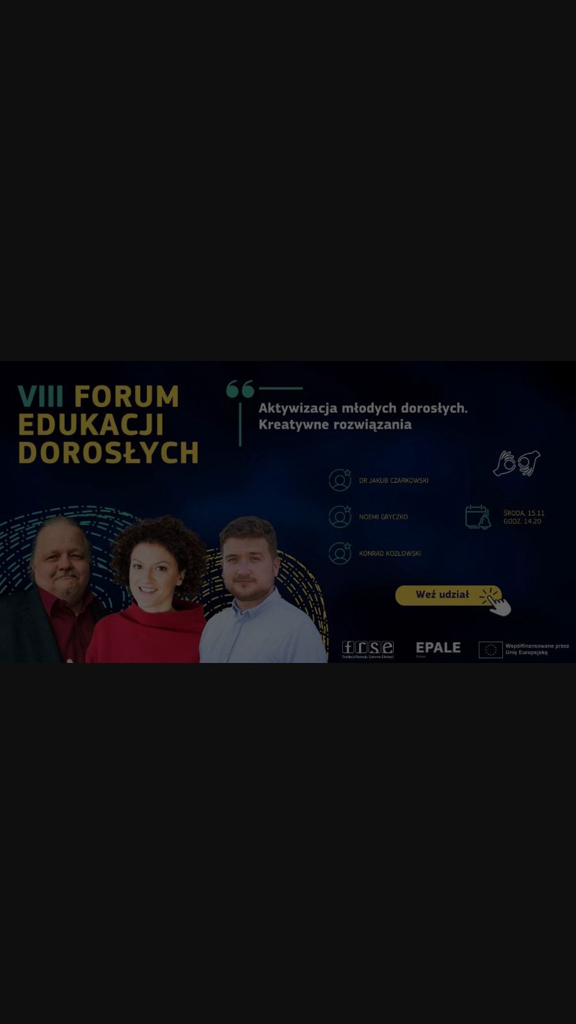 VII Forum edukacji dorosłych