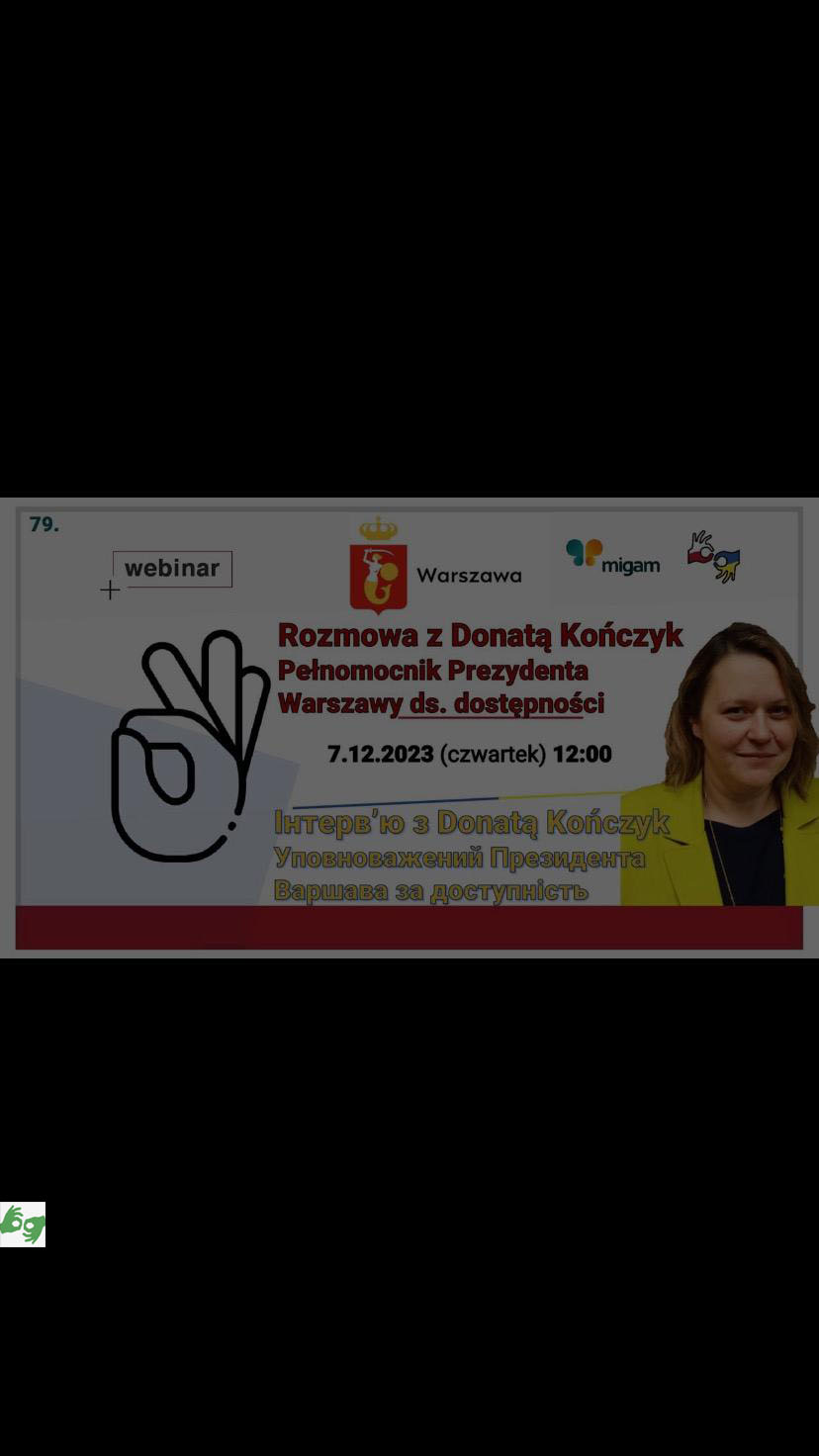 Rozmowa z Panią Donatą Kończyk - webinar