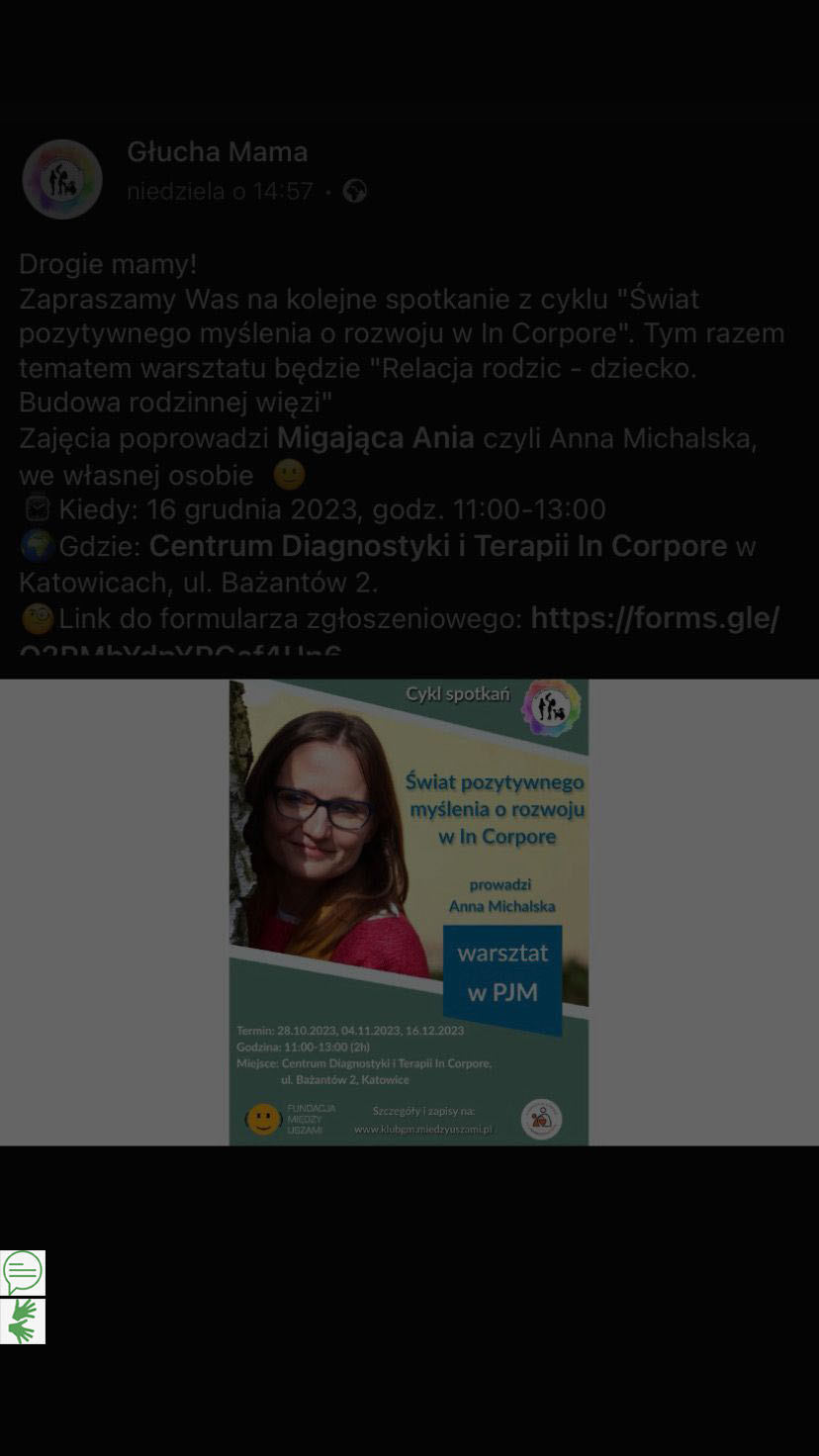 Świat pozytywnego myślenia o rozwoju w In Corpore -cykl spotkania