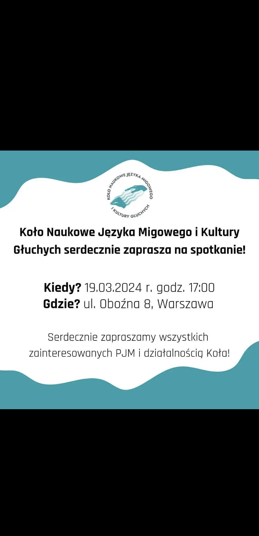 Spotkanie Koła Naukowego Języka Migowego