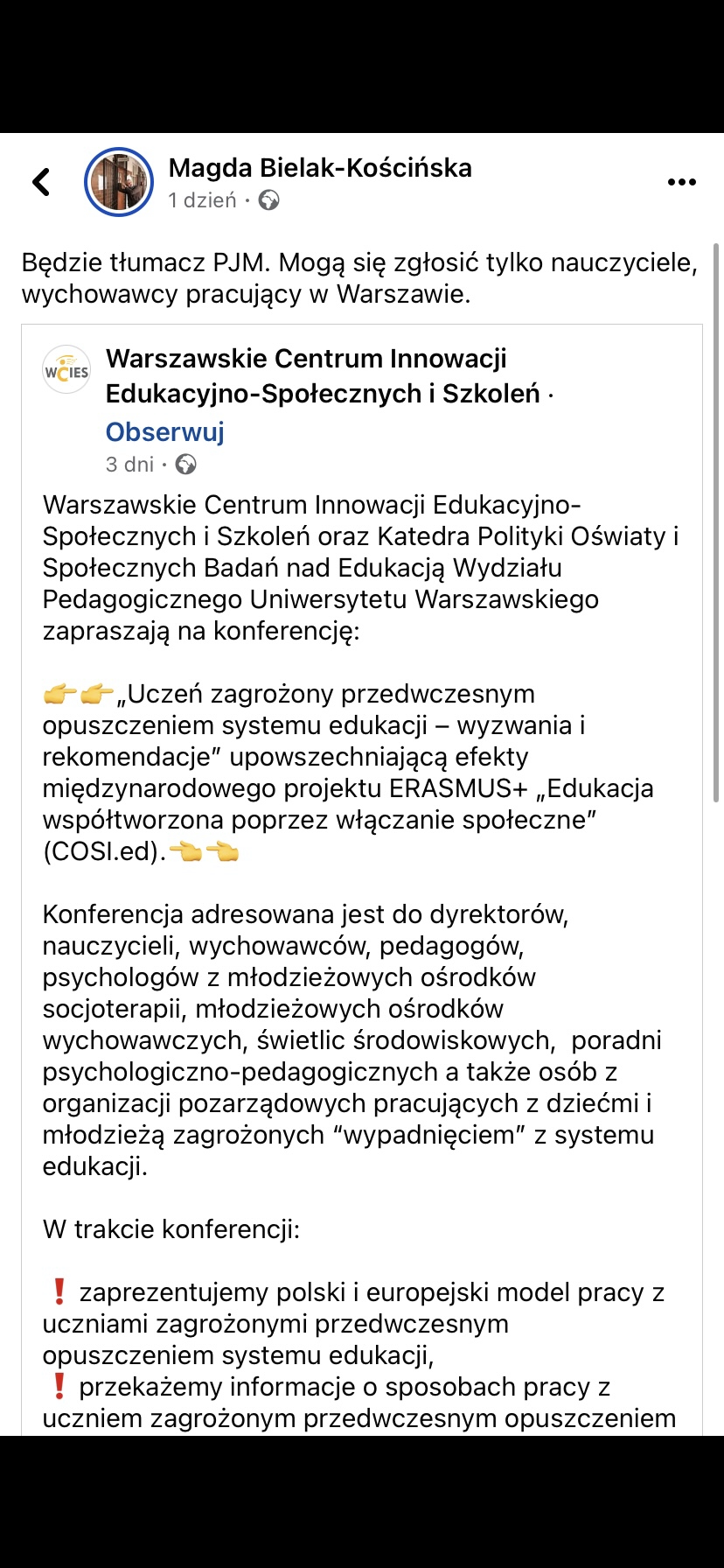 Uczeń zagrożony przedwczesnym opuszczeniem systemu edukacji – wyzwania i rekomendacje