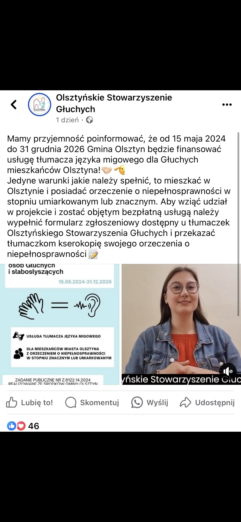 Droga do samodzielności - wyrównanie szans osób Głuchych i słabosłyszących