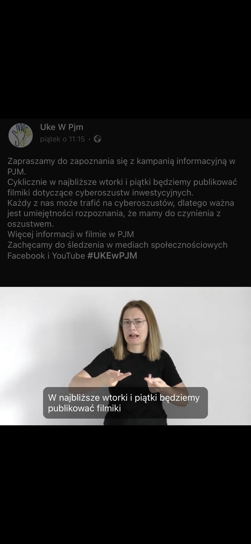 Cyberoszustwa inwestycyjne - kampanie