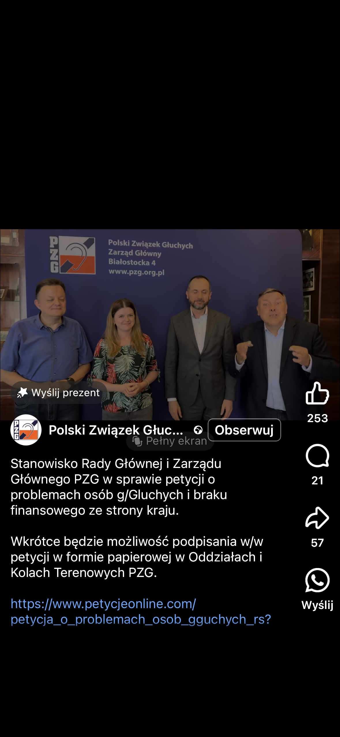 Stanowisko Rady Głównej i Zarządu Głównego PZG w sprawie petycji