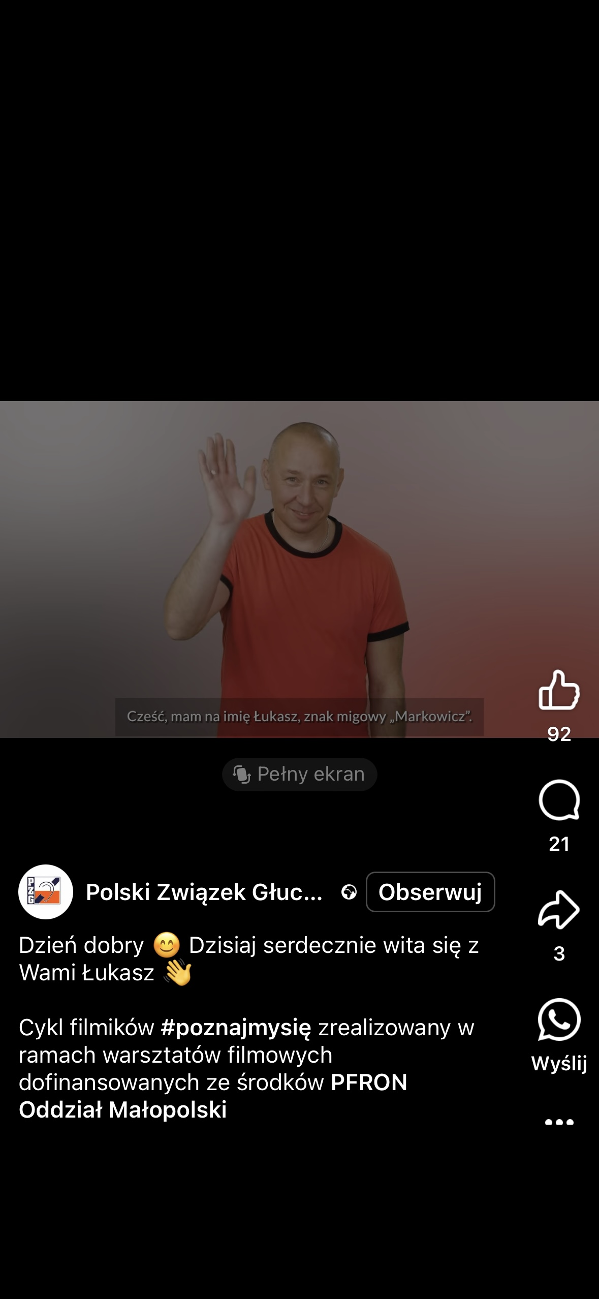 Łukasz Markowicz - #poznajmysie