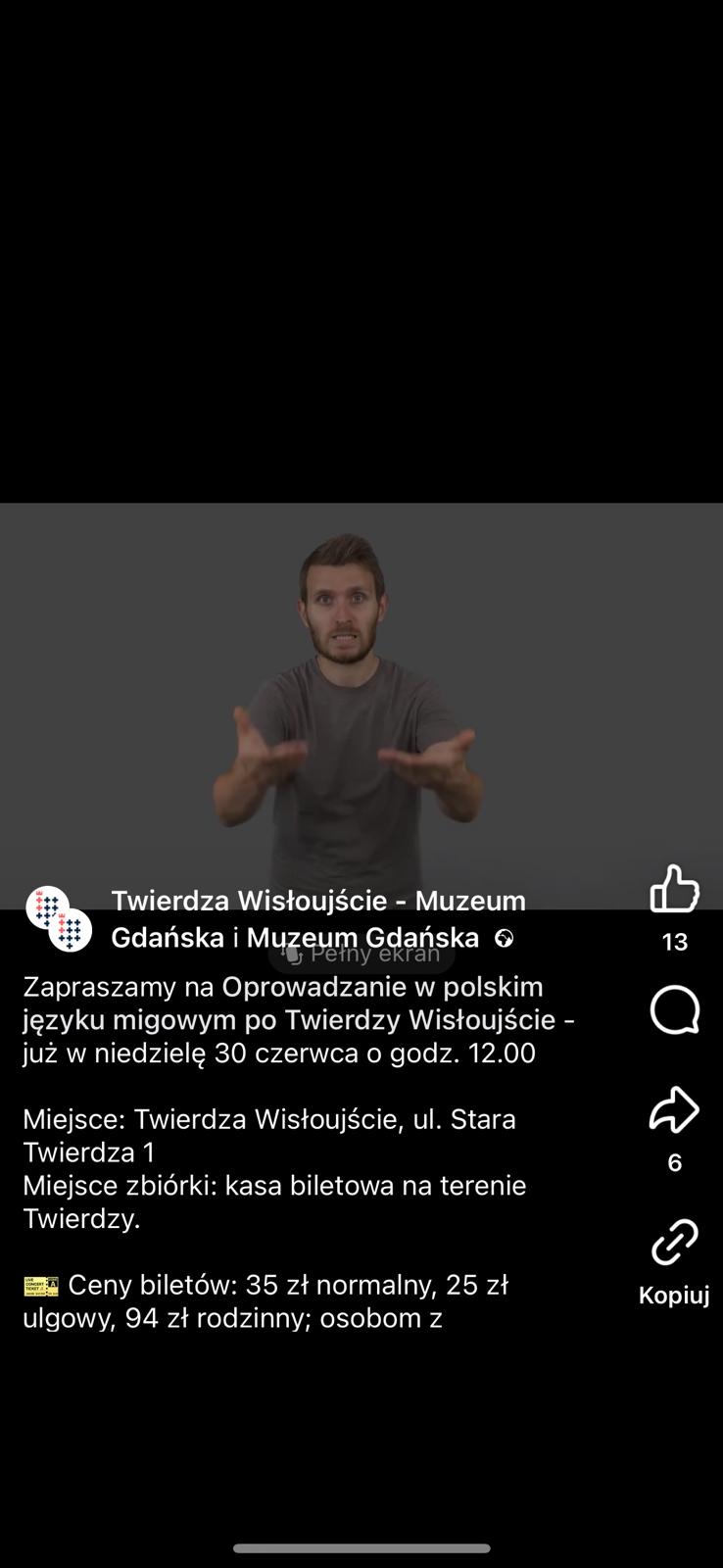 Zaproszenie na oprowadzanie w PJM po Twierdzy Wisłoujście